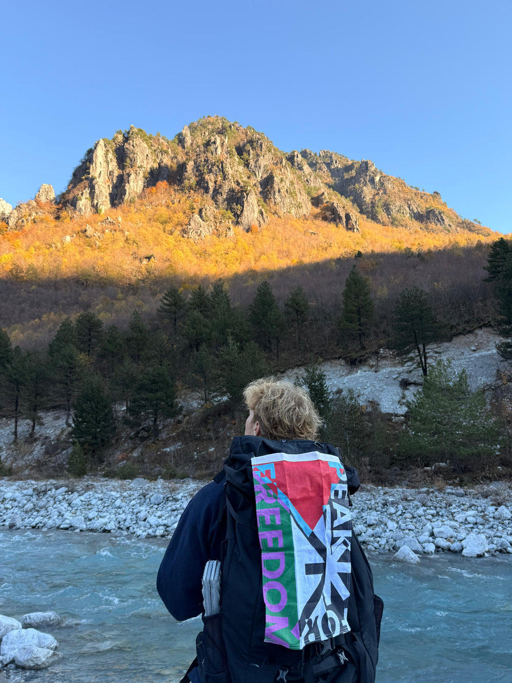 JAW Peak for Freedom Flag