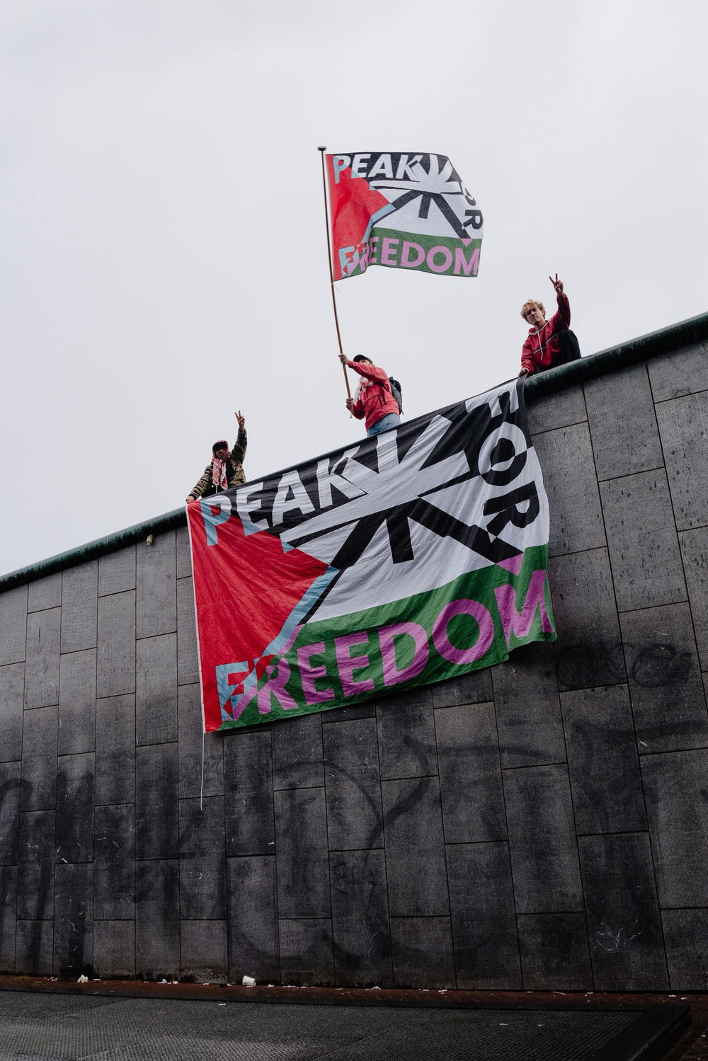 JAW Peak for Freedom Flag