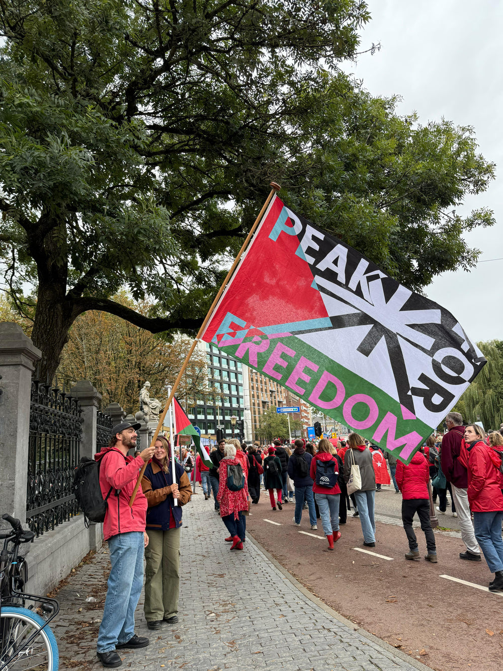 JAW Peak for Freedom Flag